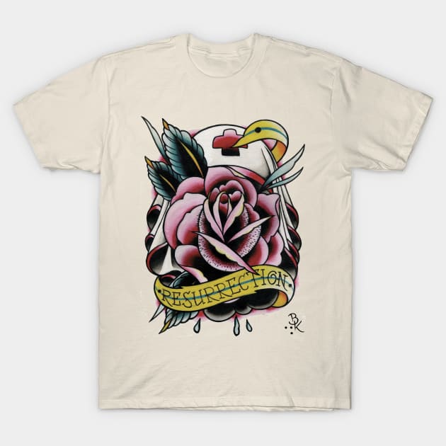 Rose of Jericho T-Shirt by Brian Kelly Army